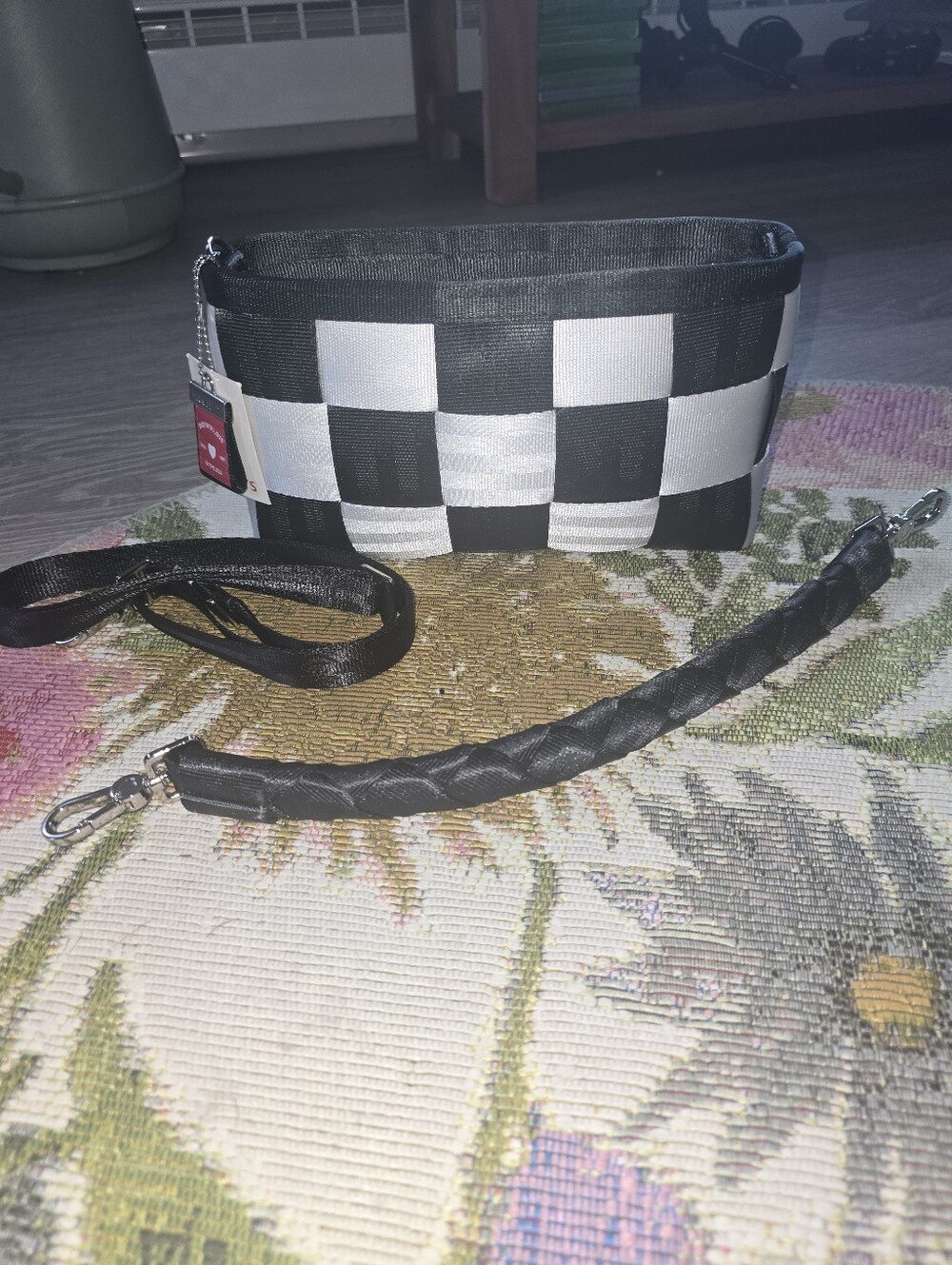 Harvey's Bags Convertible Clutch Never Used To Include Black Lola Strap
